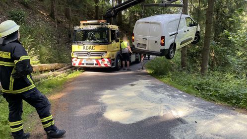 Auslaufende Betriebsstoffe