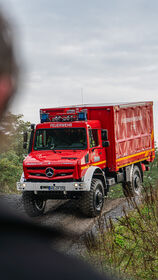 Unimog Fahrerschulung für Einsatzkräfte der Feuerwehr Wolfach