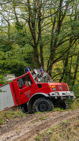 Unimog Fahrerschulung für Einsatzkräfte der Feuerwehr Wolfach